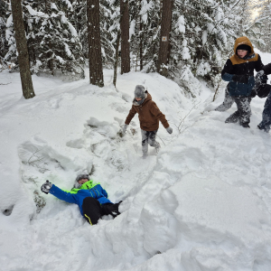 Kulig siódmoklasistów pełen radości i uśmiechu.