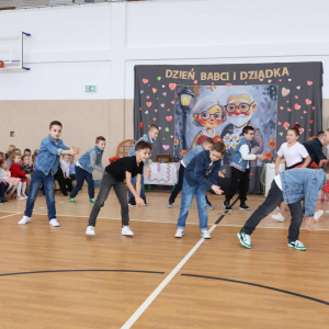 Taniec w wykonaniu trzecioklasistów