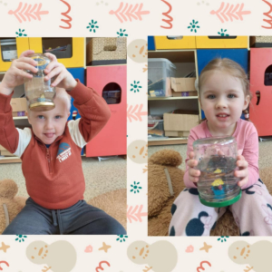 Tymek i Hania prezentują swoje kule