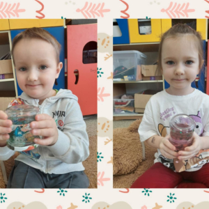 Józio i Ala prezentują swoje kule