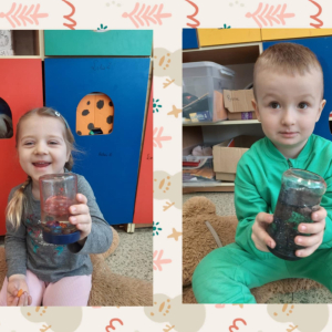 Lila i Olek prezentują swoje kule