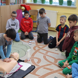 Zajęcia z pierwszej pomocy kl.2