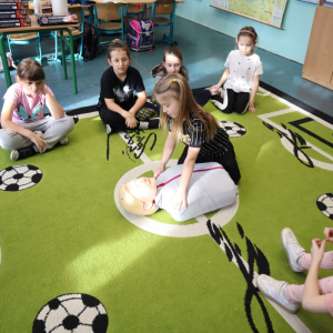 Zajęcia z pierwszej pomocy kl.1