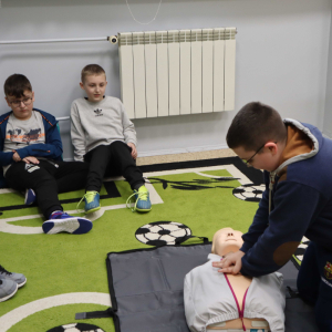 Zajęcia z pierwszej pomocy kl.2