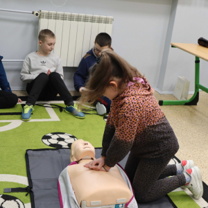 Zajęcia z pierwszej pomocy kl.3