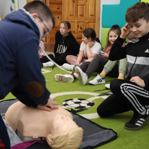 Zajęcia z pierwszej pomocy kl.3