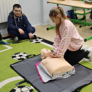 Zajęcia z pierwszej pomocy kl.3