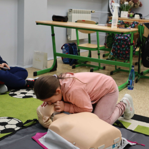 Zajęcia z pierwszej pomocy kl.3